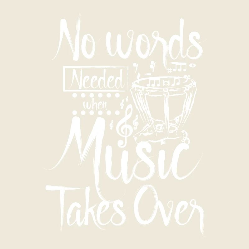 No words needed when music takes over Timpani