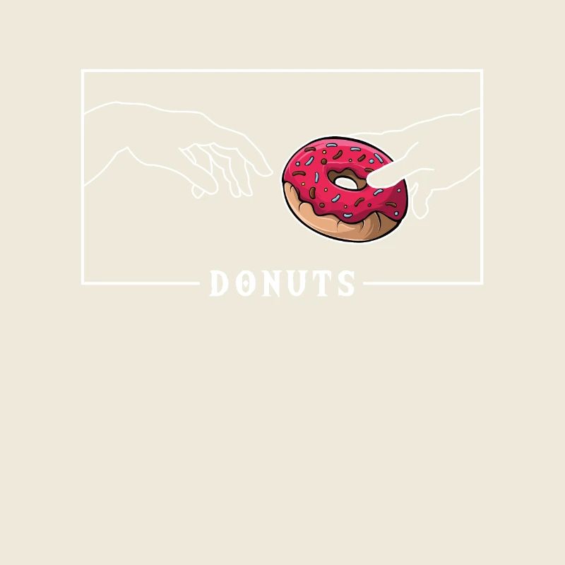 Michelangelo Création d’Adam Donuts Beignet