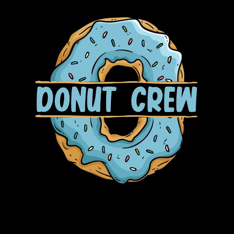 Donut Crew Doughnut Glazed Maker Lover Donut