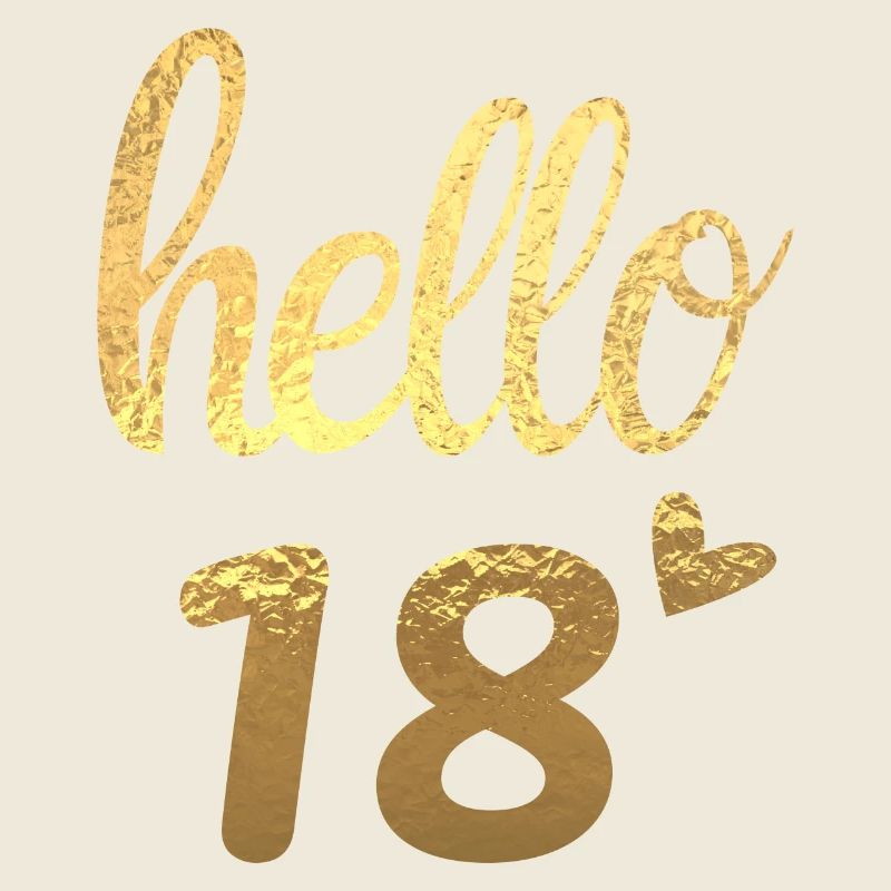 Hello 18 doré