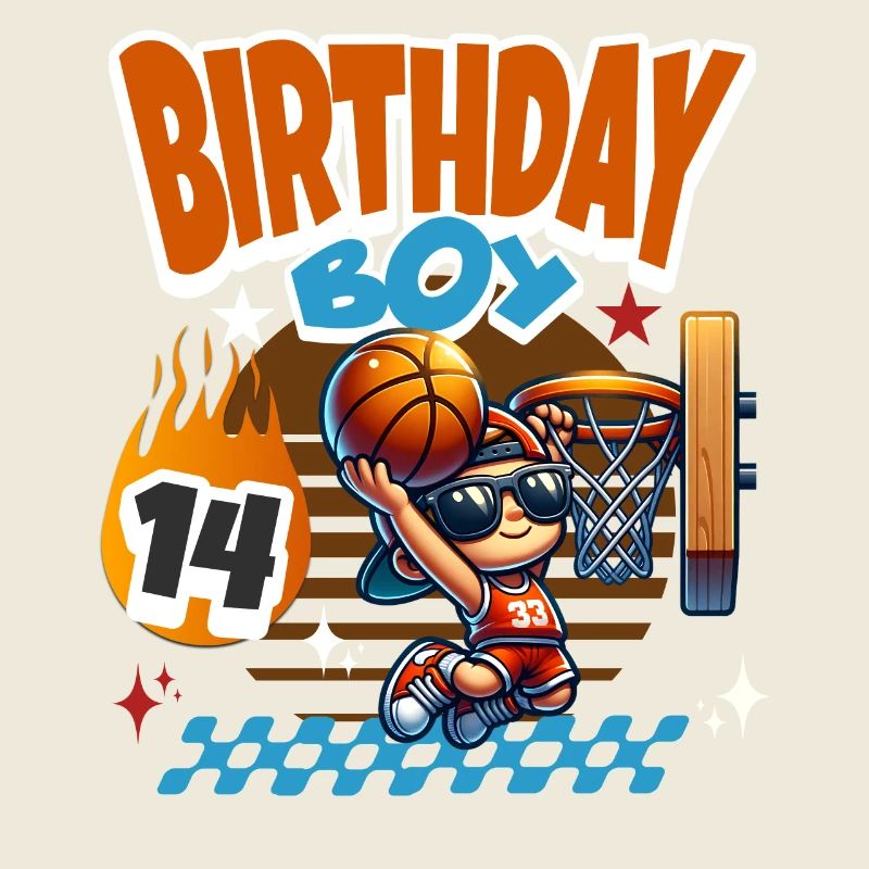 14e anniversaire de basket-ball