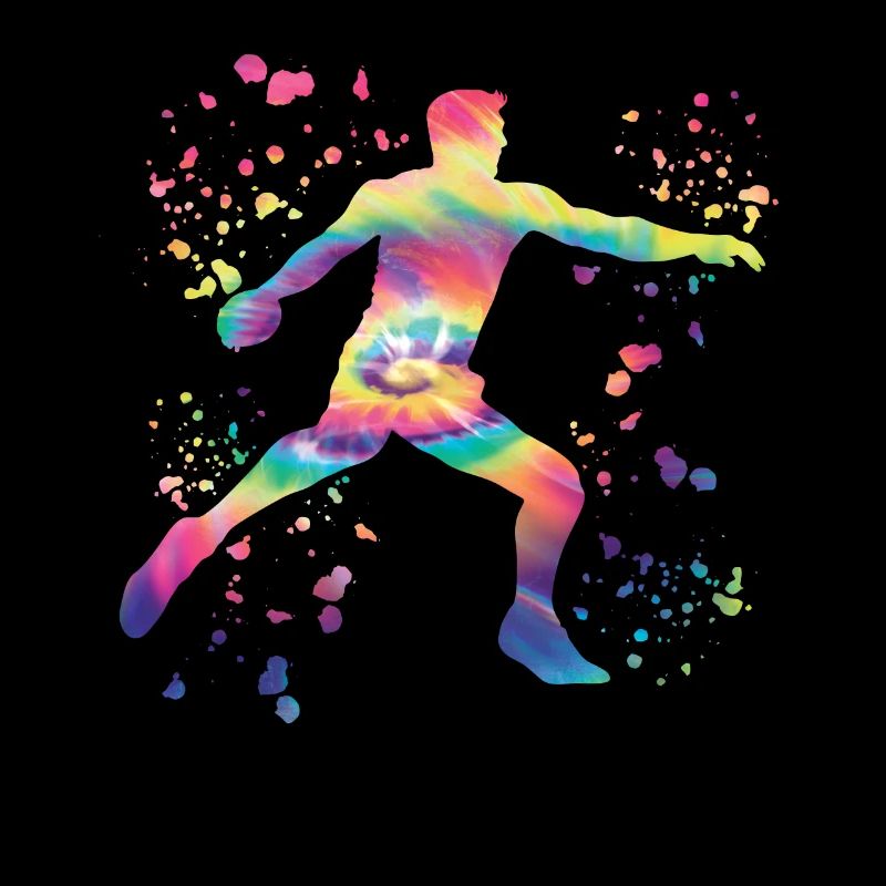 Diskuswerfer Colorsplash Diskuswurf