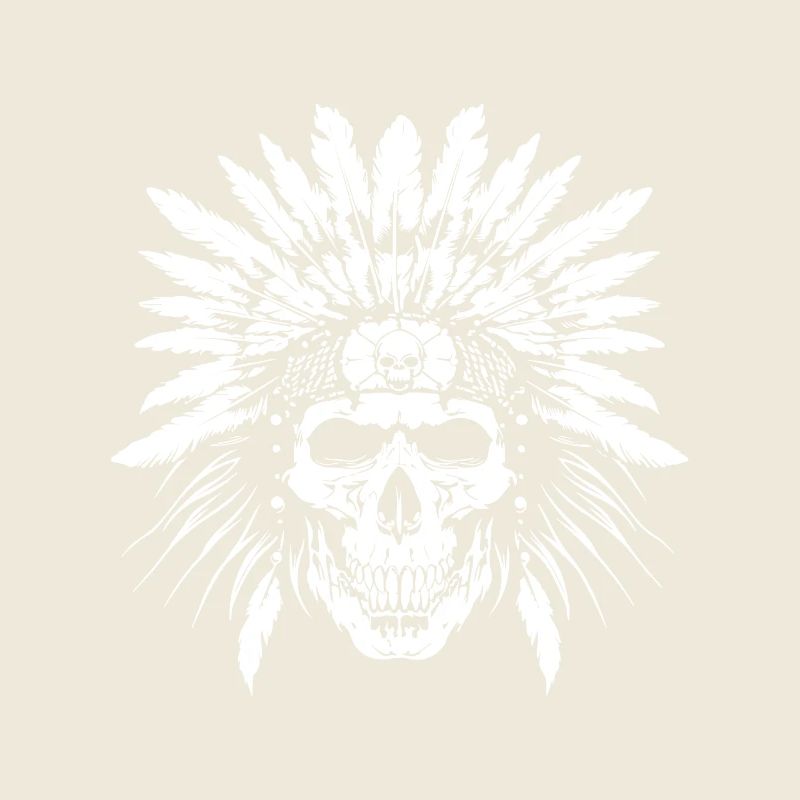 Häuptling Totenkopf Indianer