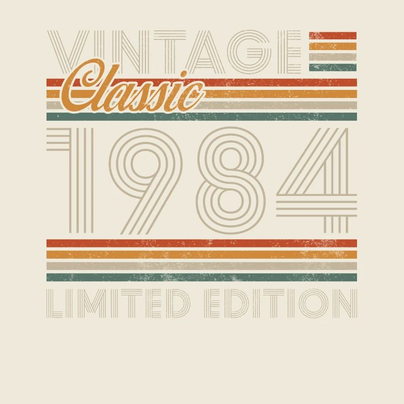 Vinatge 1984 Birthday Gift