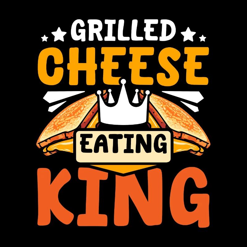 Roi mangeur de fromage grillé
