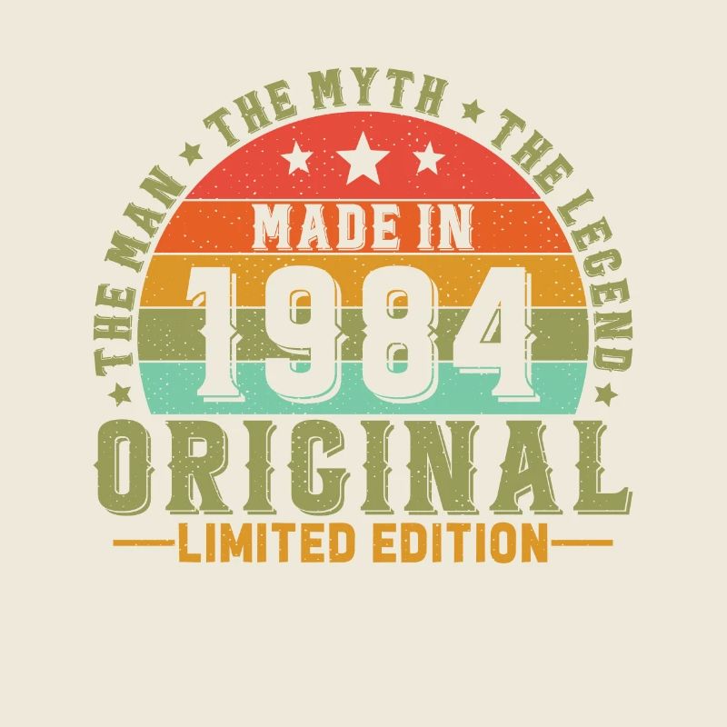 Vinatge 1984 Birthday Gift