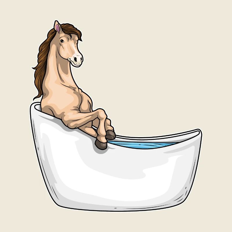 Baignoire pour chevaux