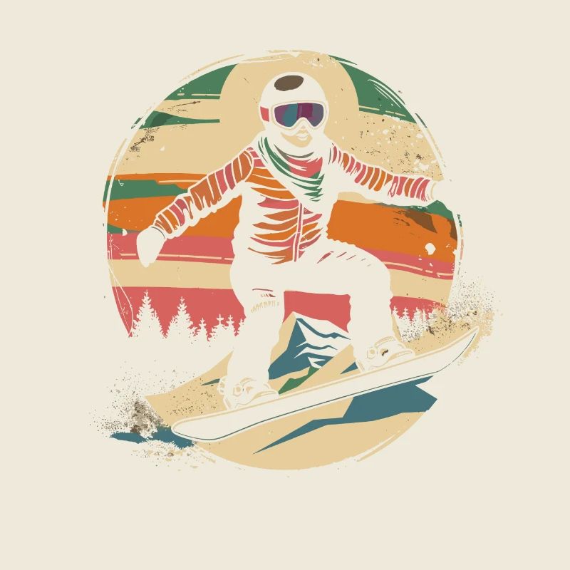 Snowboarder Illustration