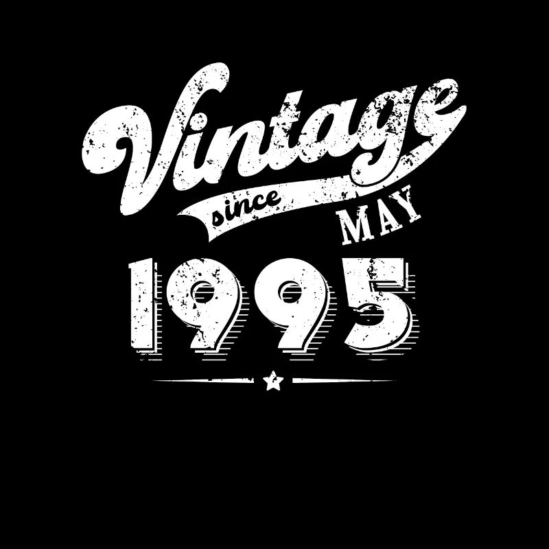 Vintage since May 1995 Birthday Gift