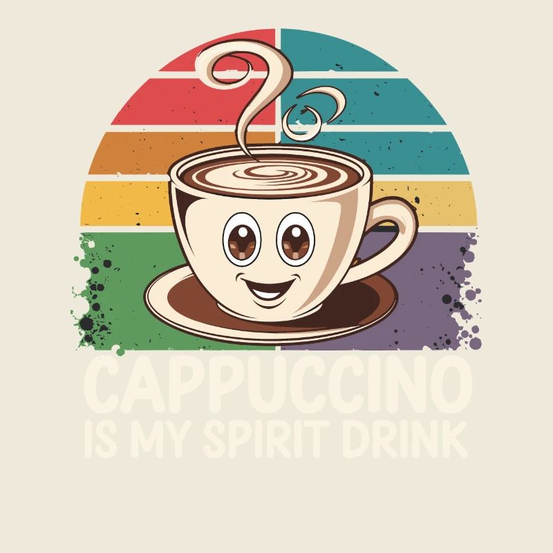 Le cappuccino est ma boisson spiritueuse