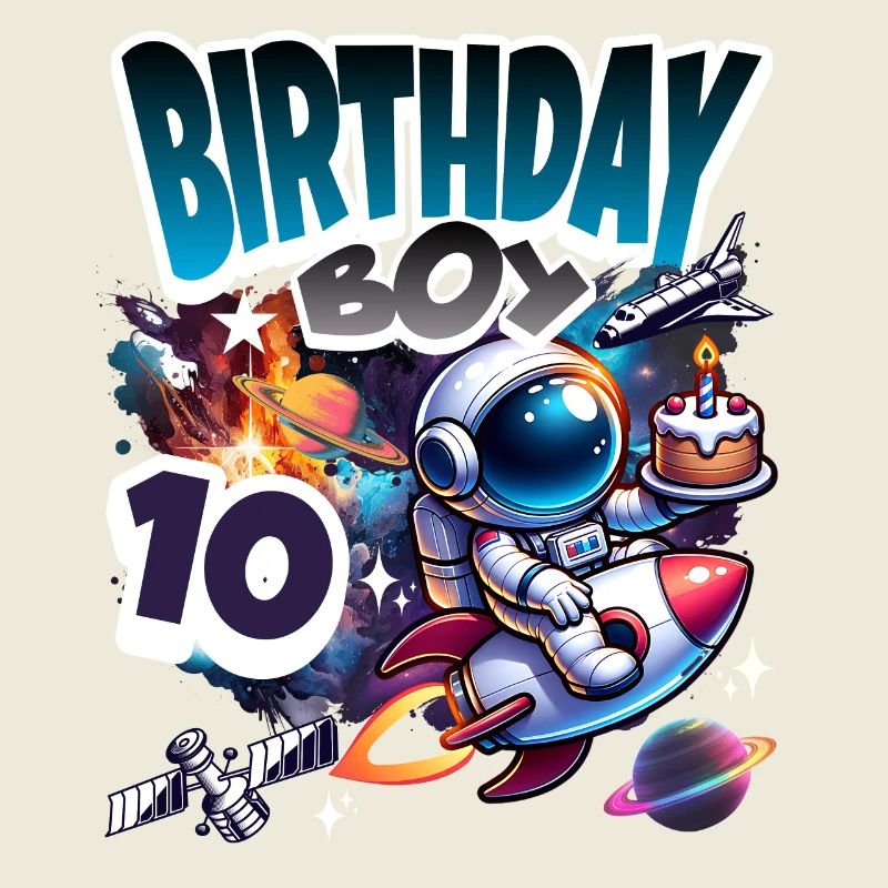 Astronaute 10e anniversaire Espace