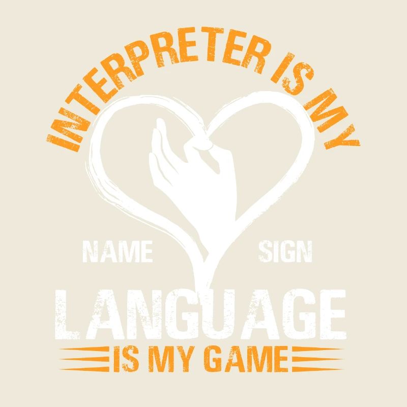 interpreter my name sign language my game Design