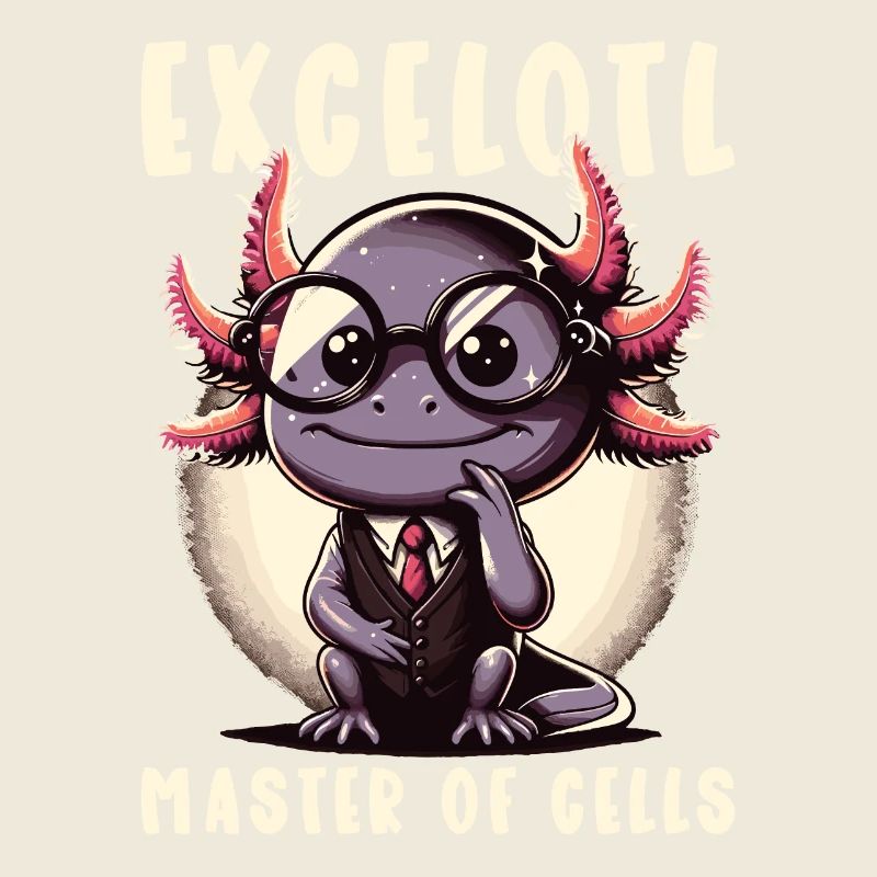 Excelotl Geeky Tabellenkalkulation Axolotl