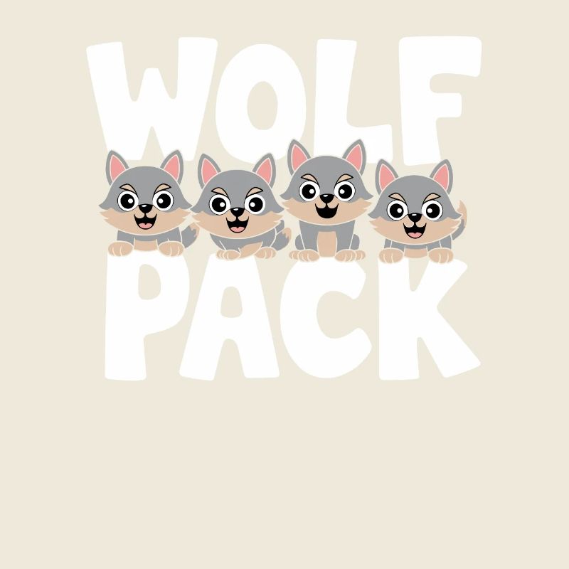 Wolf Group Design Meute de loups