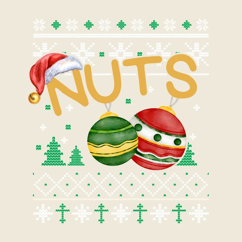 Chestnuts Drôle Noël Couples Tenue