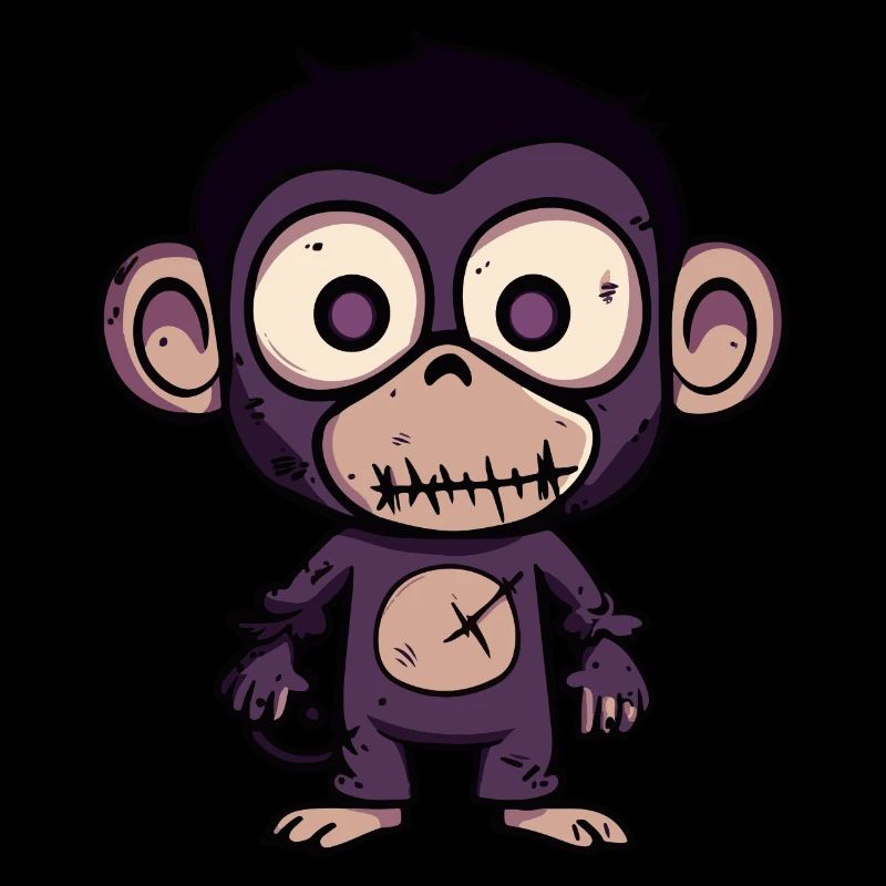 Singe Halloween Zombie