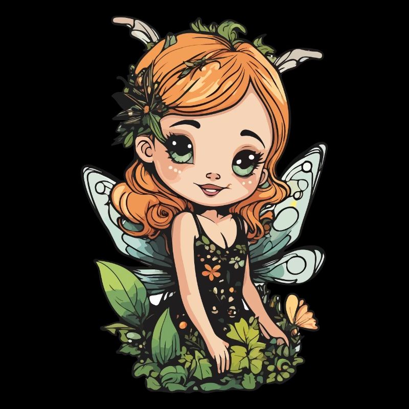 Fée de la forêt en fleurs – Doux de la nature
