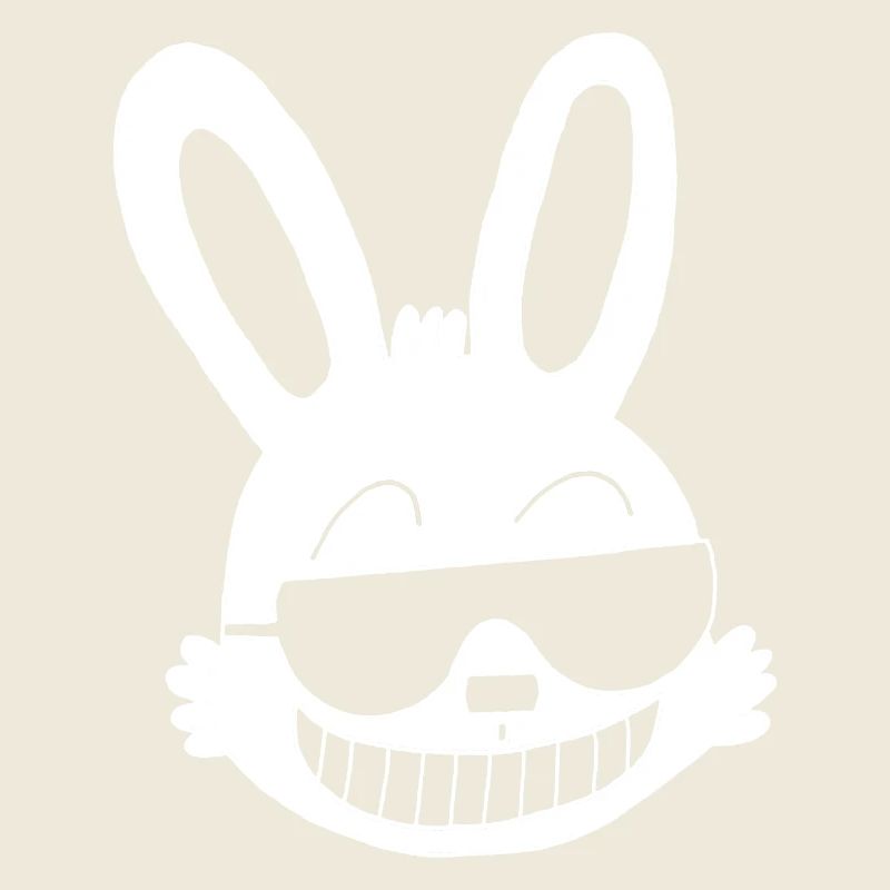 Lapin blanc frimeur