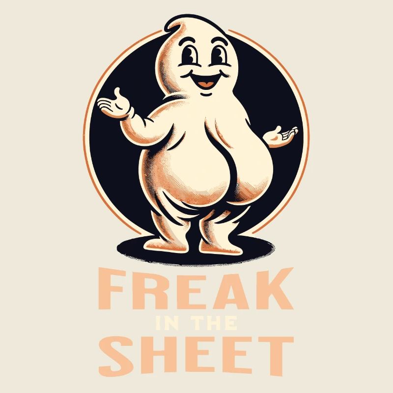 Freak in the Sheet Lustiges Gespenster Design