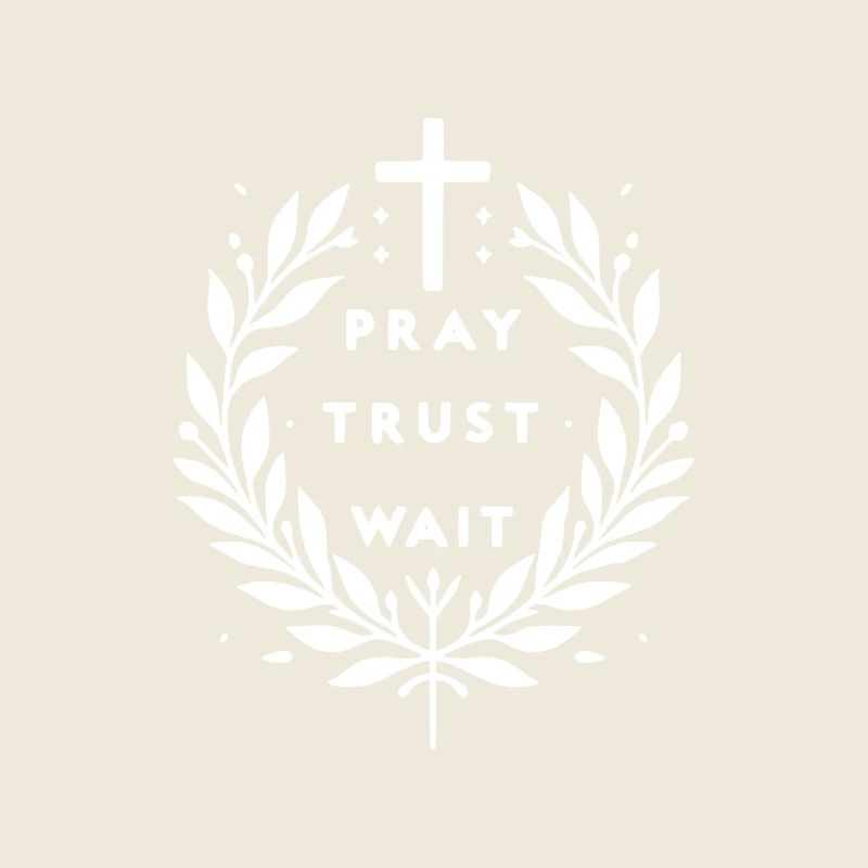 Pray Trust Wait