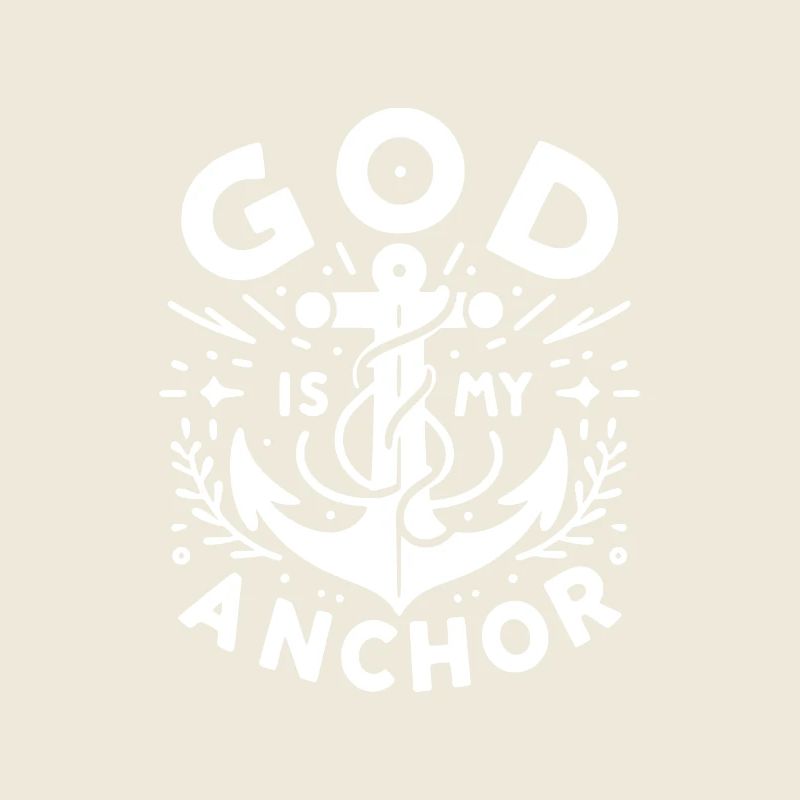 Dieu est mon ancre