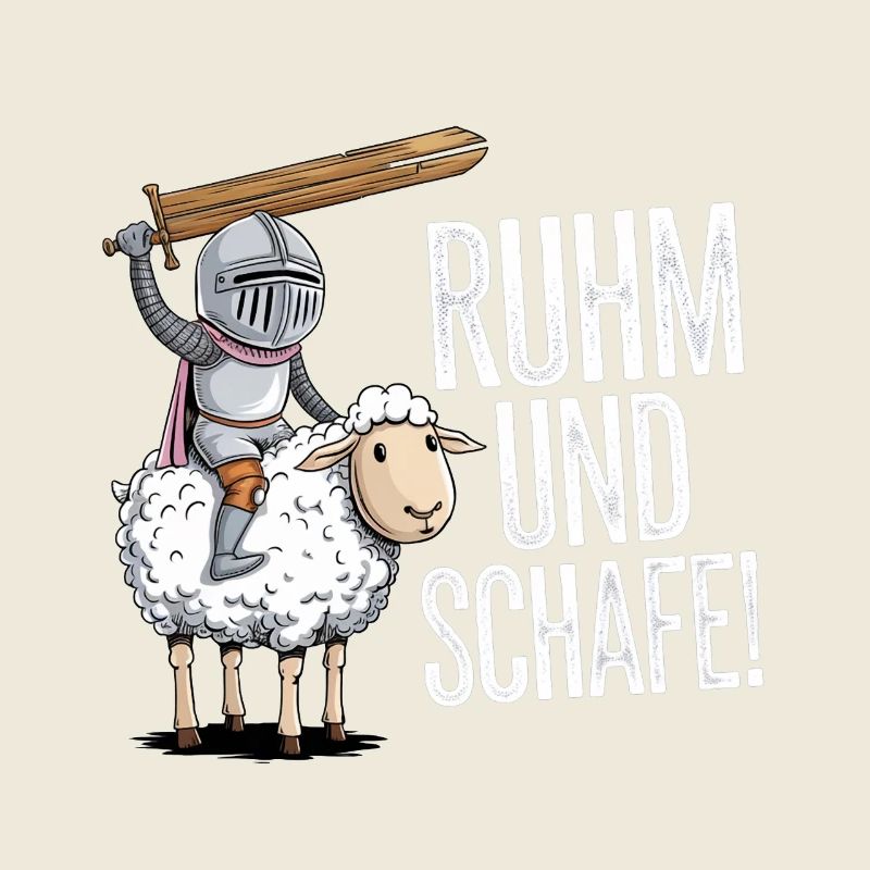 Ruhm und Schafe Brettspiel Spruch