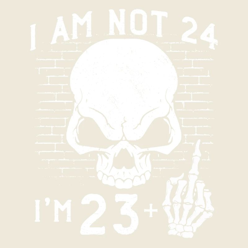 I Am 23 Plus Middle Finger - 24th Birthday