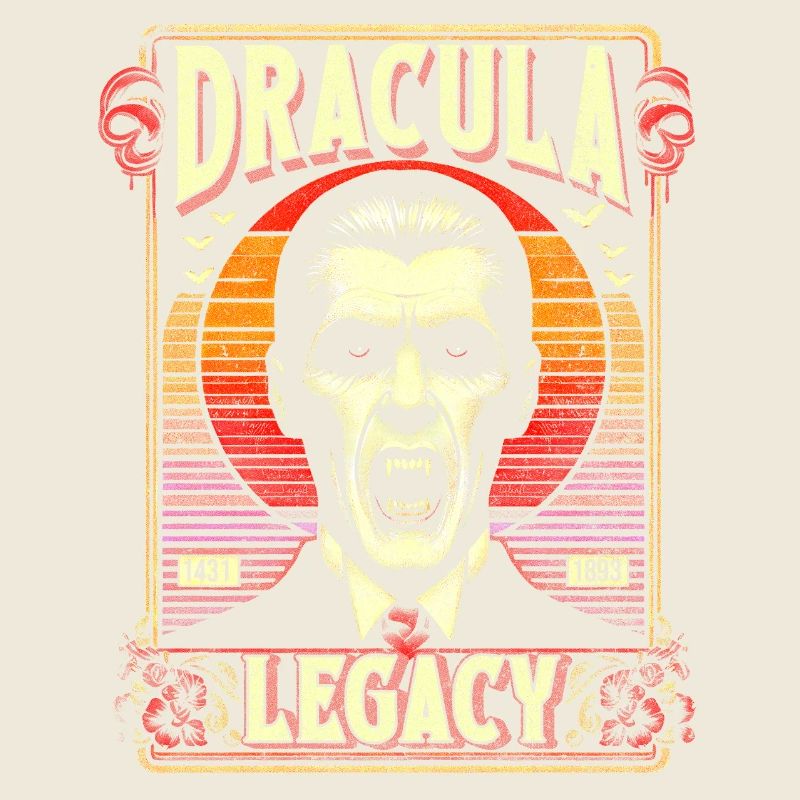 L’héritage de Dracula, Vampire monstre vintage classique