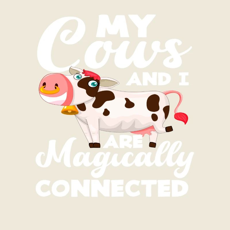 My cows and I are magically connected