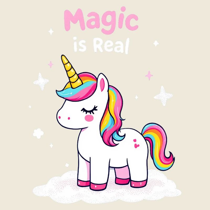 Magic Is Real : Unicorn Fantasy Dreamscape pour