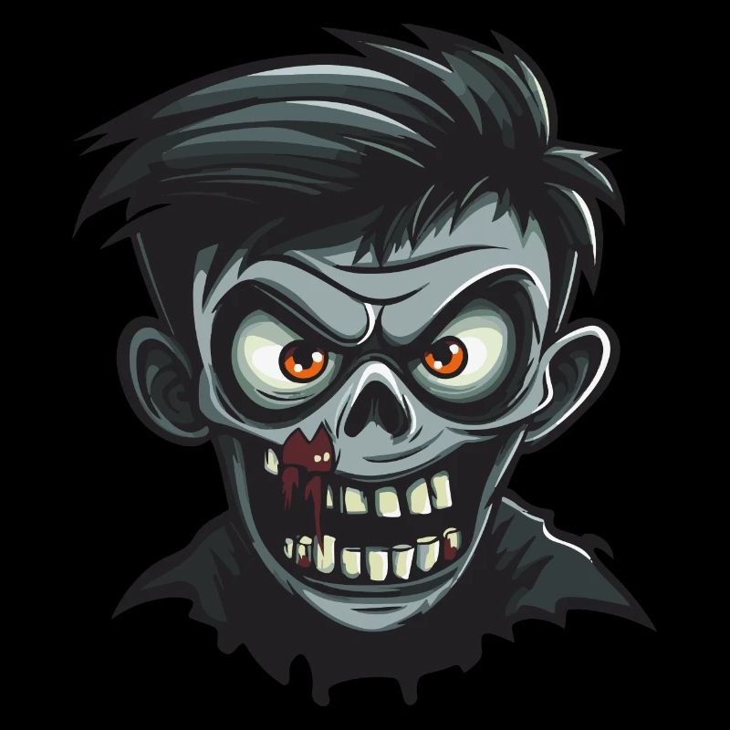 Zombie Halloween Comic