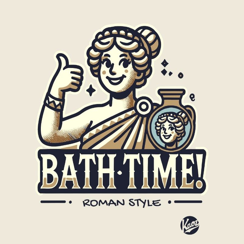 Roman times – thumbs up at bath time