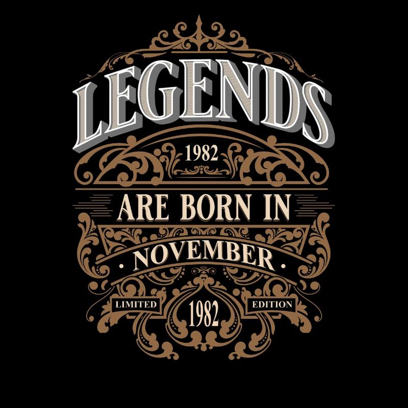 1982 Novembre Naissance Anniversaire Année de naissance