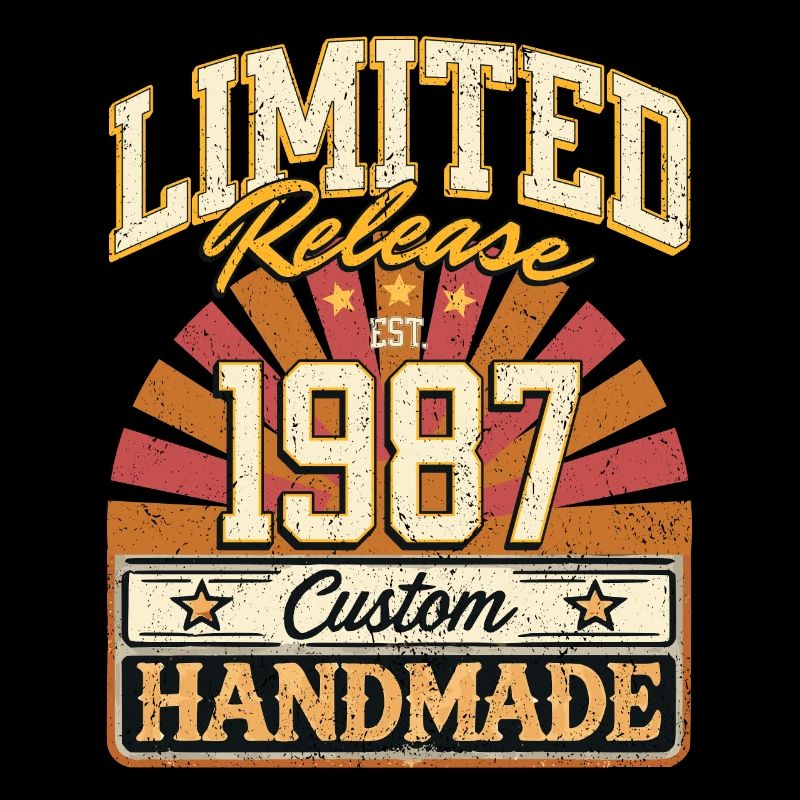 Limited 1987 Funny Sayings Gift Birthday