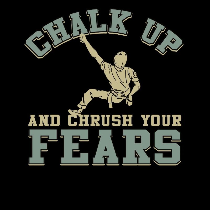Kreide Und Zerquetsche Deine Ängste Beim Bouldern