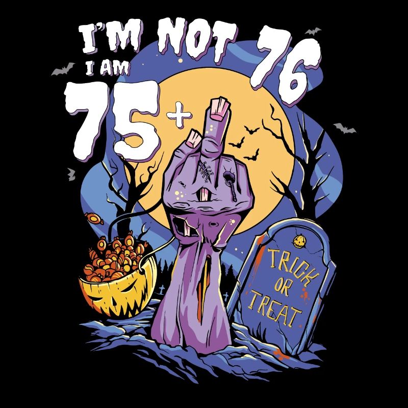 76th Birthday Bash - 75 + Zombie Finger for