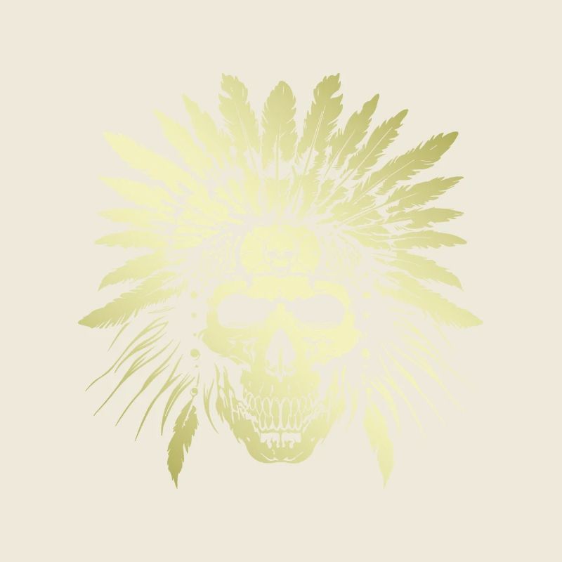 Chef Crâne Indien Or