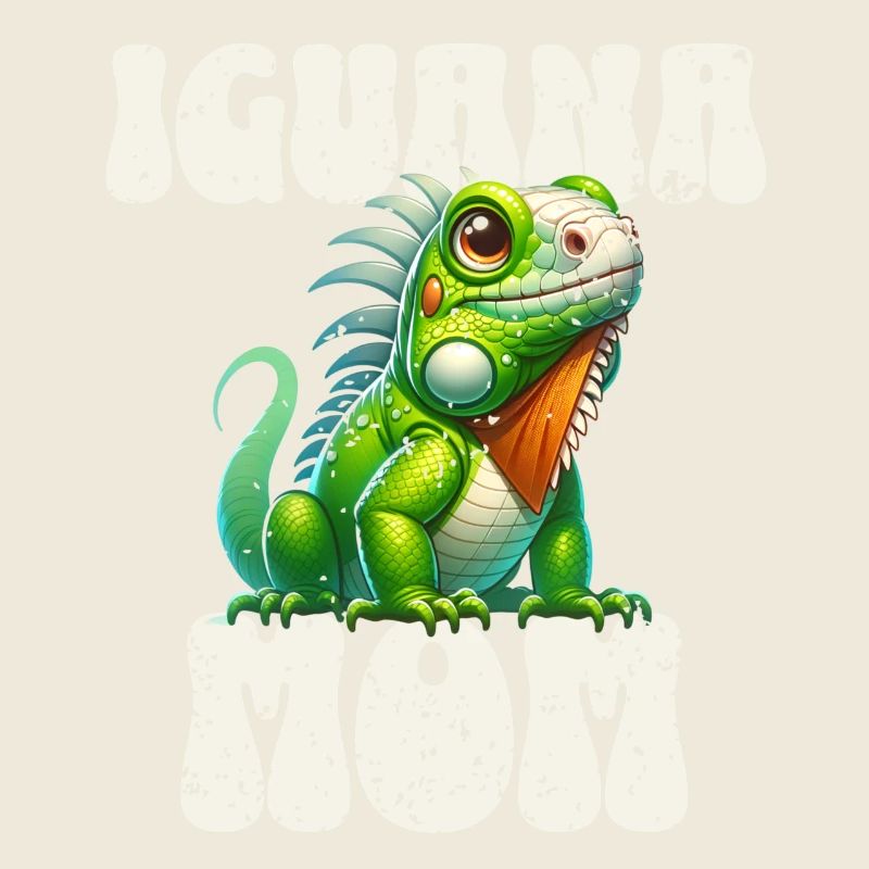 Leguan Mama