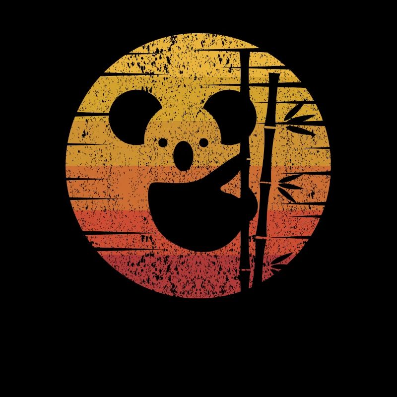 Rétro Koalabear Eucalyptus Phascolarctos Cinereus