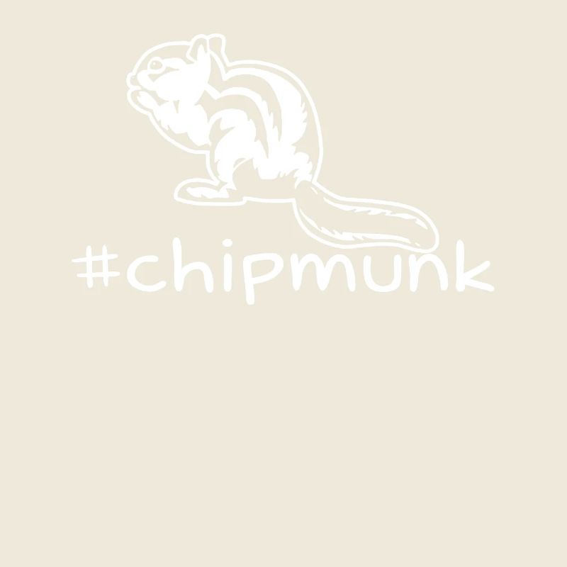 Funny Chipmunk Hashtag