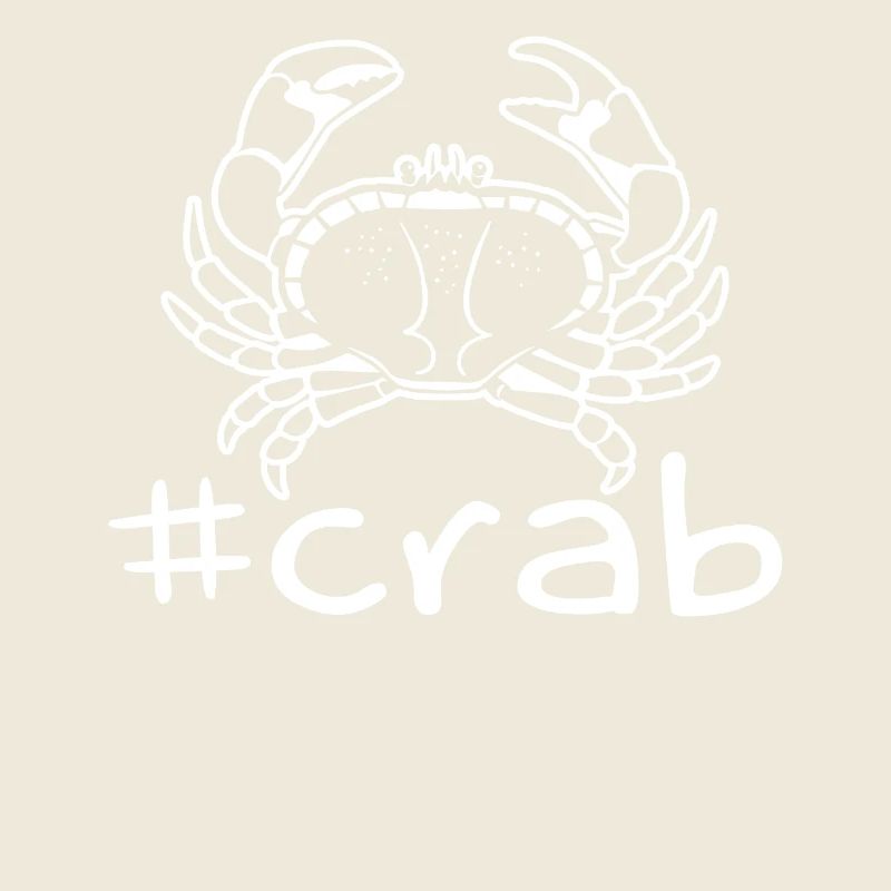 Funny Crab Hashtag