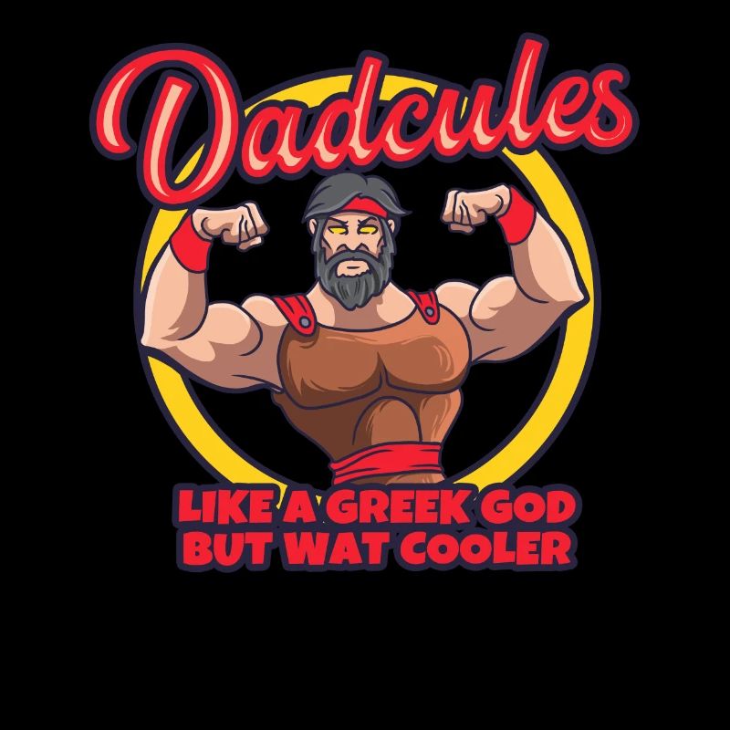 Dadcules Griechischer Gott, aber coolere Mythologie