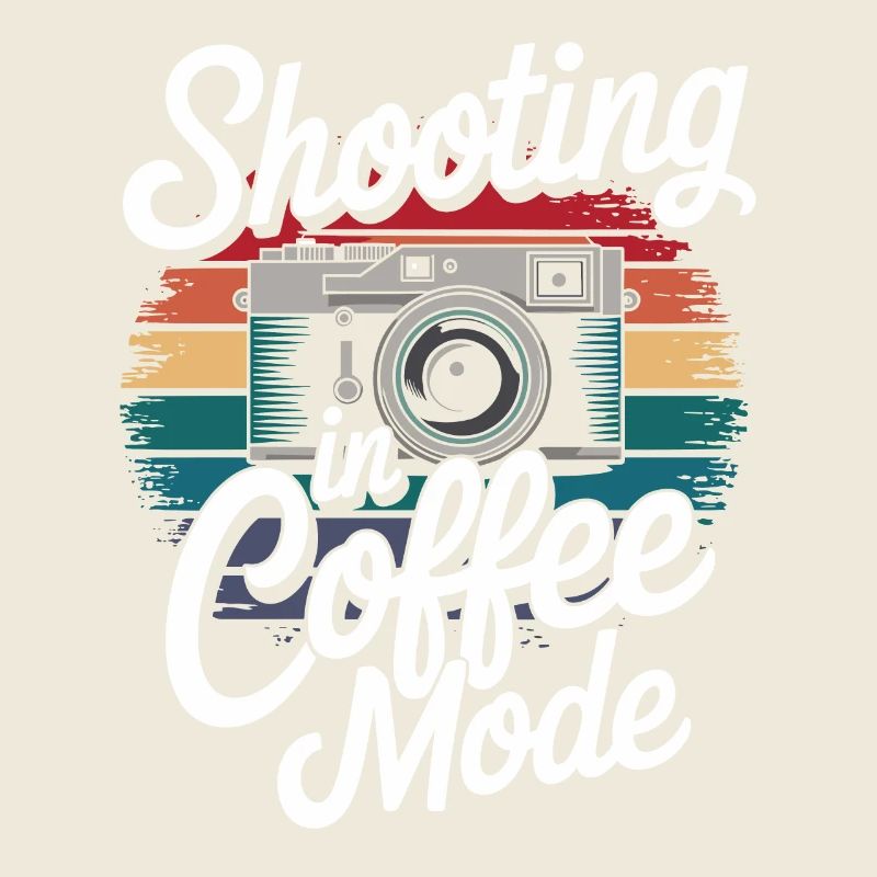 Photographer in Coffee Mode Shooting