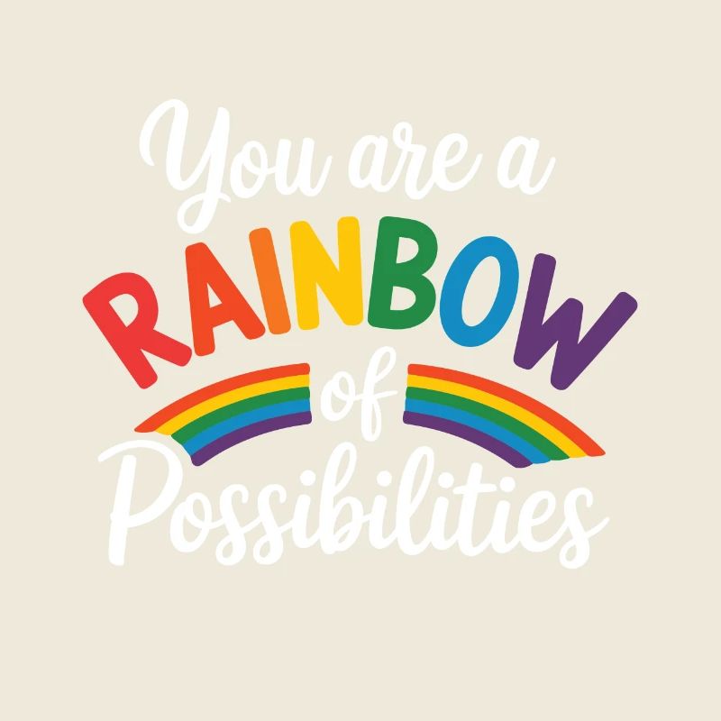 Vous êtes un arc-en-ciel de possibilités Enseignant Empower