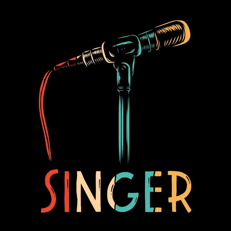 Retro Opera House Vocalist Tenor Singer Lover