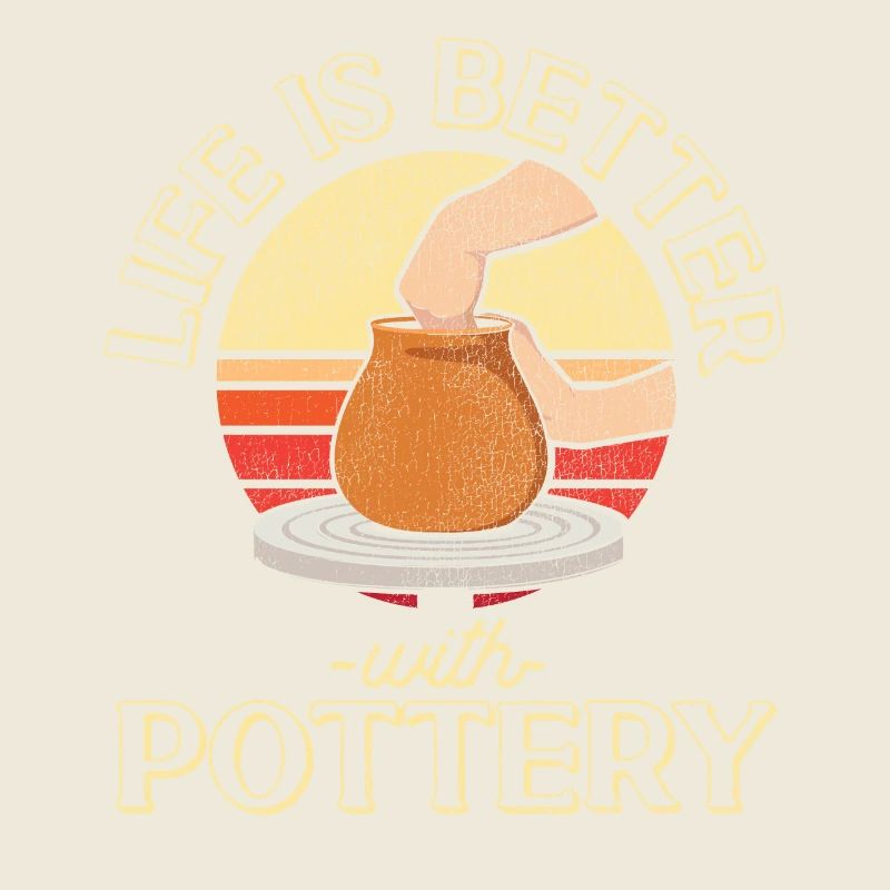 Pottery Ceramics Artist Retro