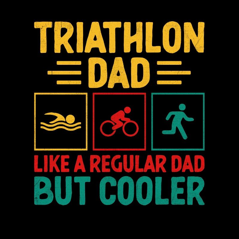 Triathlon-Vater wie ein normaler Vater, aber cooler Triath