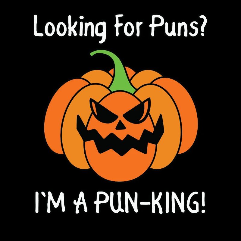 I'm the Pun-King - Funny Fall Outfit
