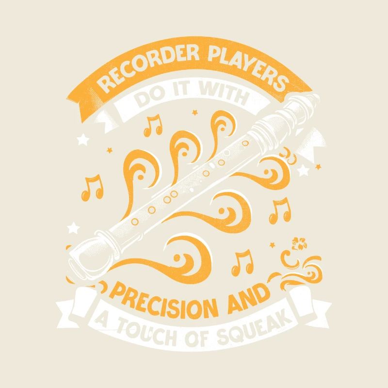 Les joueurs de flûte à bec le font avec précision et un toucher