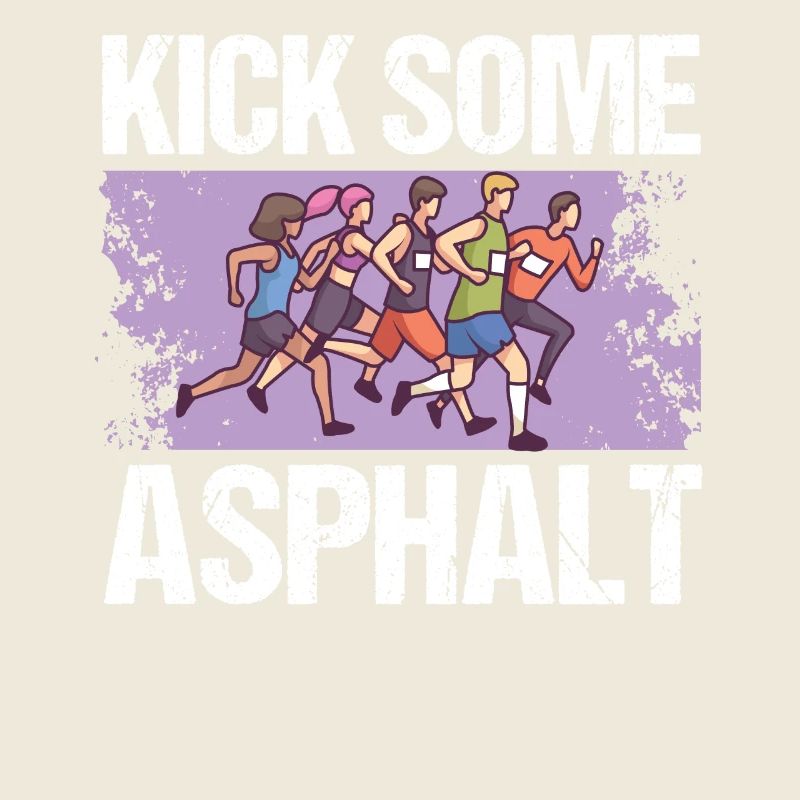 Jogging Kick Un peu de course sur asphalte